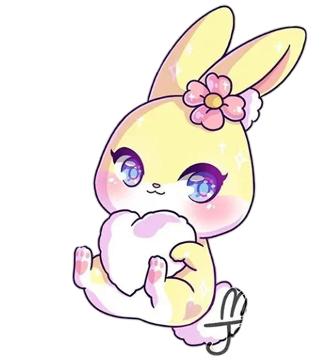 💗 Стикер «Pink Bunny» для Telegram