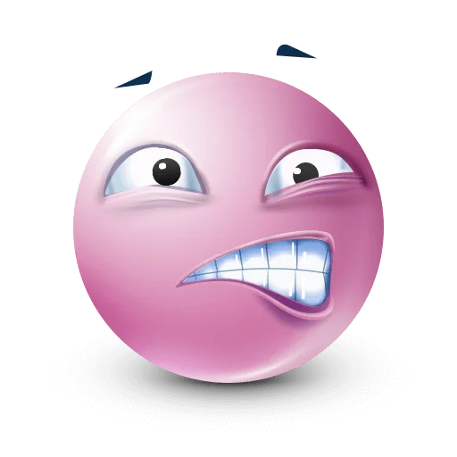 😬 Стикер «розовые» для Telegram