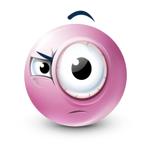 👁 Стикер «розовые» для Telegram