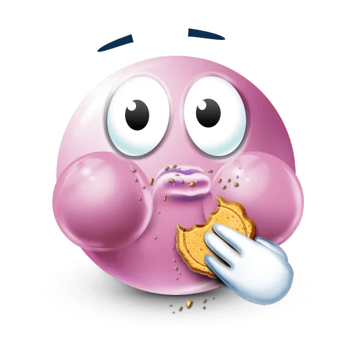 😋 Стикер «розовые» для Telegram