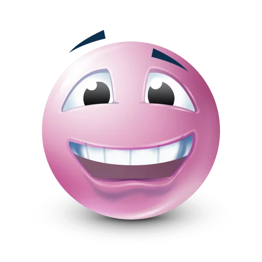 🙂 Стикер «розовые» для Telegram