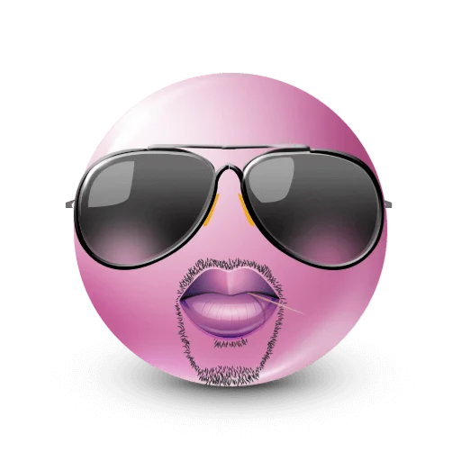 😎 Стикер «pink facebook» для Telegram