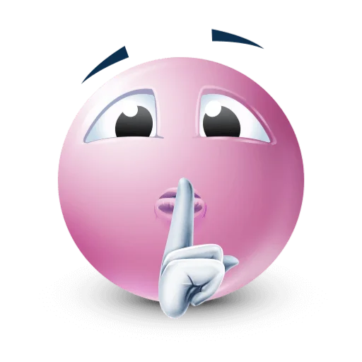 🤫 Стикер «pink facebook» для Telegram