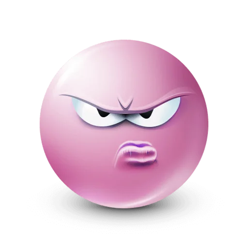 😡 Стикер «pink facebook» для Telegram
