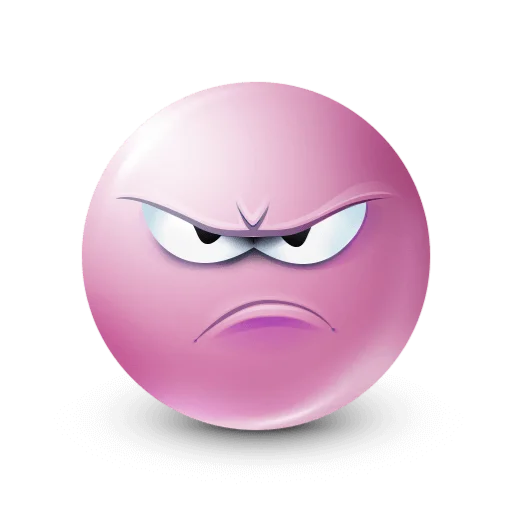 😠 Стикер «pink facebook» для Telegram