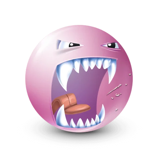 😡 Стикер «pink facebook» для Telegram