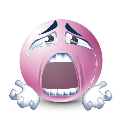 😭 Стикер «pink facebook» для Telegram