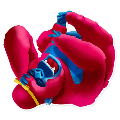😝 Стикер «Pink Gorilla» для Telegram