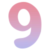 🦄 Эмодзи «Розово-синий градиентом, русские и английские» для Telegram