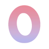 🦄 Эмодзи «Розово-синий градиентом, русские и английские» для Telegram