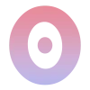 🦄 Эмодзи «Розово-синий градиентом, русские и английские» для Telegram