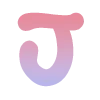 🦄 Эмодзи «Розово-синий градиентом, русские и английские» для Telegram