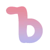 🦄 Эмодзи «Розово-синий градиентом, русские и английские» для Telegram