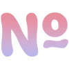 🦄 Эмодзи «Розово-синий градиентом, русские и английские» для Telegram
