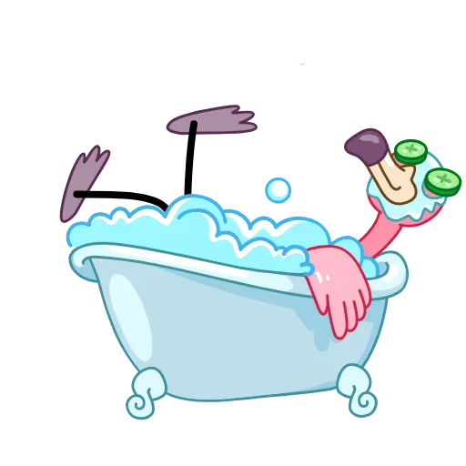 🛁 Стикер «Пинки» для Telegram