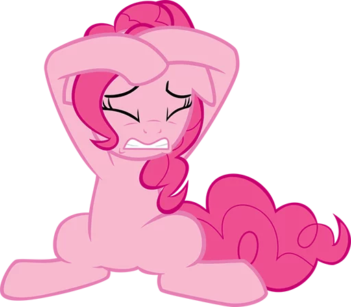🙁 Стикер «Pinki Pie Pony» для Telegram