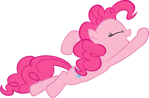 😃 Стикер «Pinki Pie Pony» для Telegram