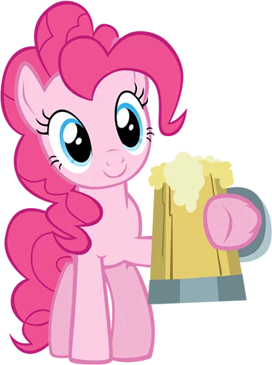 🙂 Стикер «Pinki Pie Pony» для Telegram