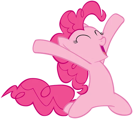 😆 Стикер «Pinki Pie Pony» для Telegram