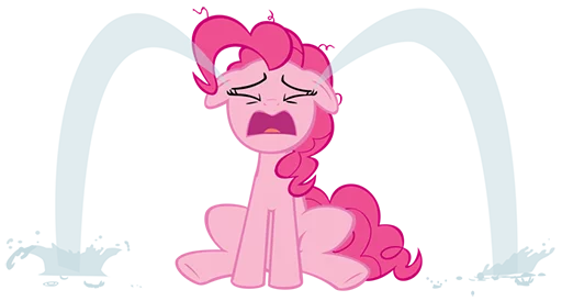😫 Стикер «Pinki Pie Pony» для Telegram