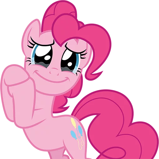 😊 Стикер «Pinki Pie Pony» для Telegram