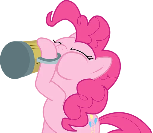 😊 Стикер «Pinki Pie Pony» для Telegram