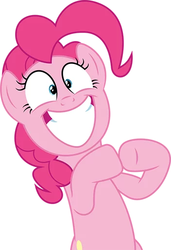 😃 Стикер «Pinki Pie Pony» для Telegram