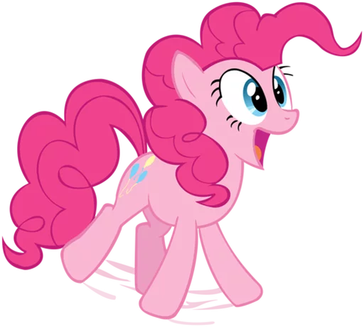 🤗 Стикер «Pinki Pie Pony» для Telegram