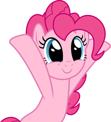 🙂 Стикер «Pinki Pie Pony» для Telegram