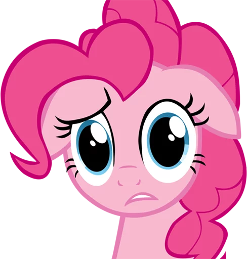 😟 Стикер «Pinki Pie Pony» для Telegram