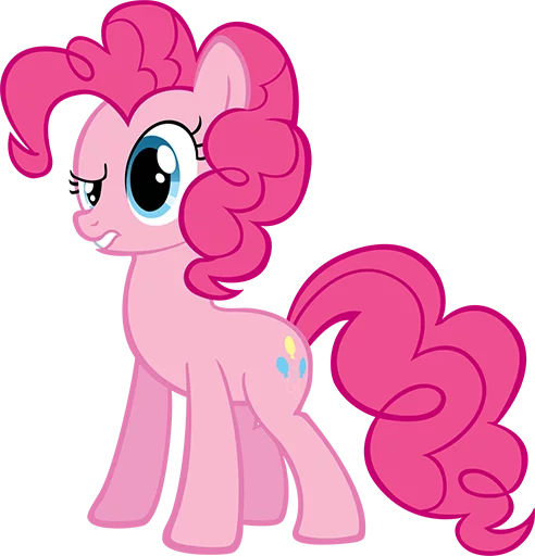 😕 Стикер «Pinki Pie Pony» для Telegram