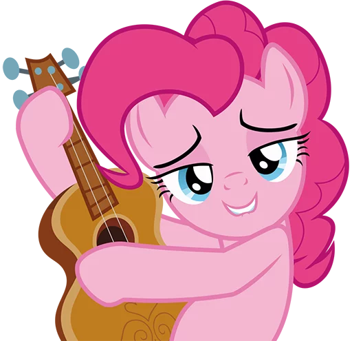 😏 Стикер «Pinki Pie Pony» для Telegram
