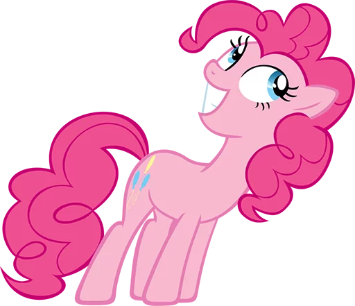 😏 Стикер «Pinki Pie Pony» для Telegram