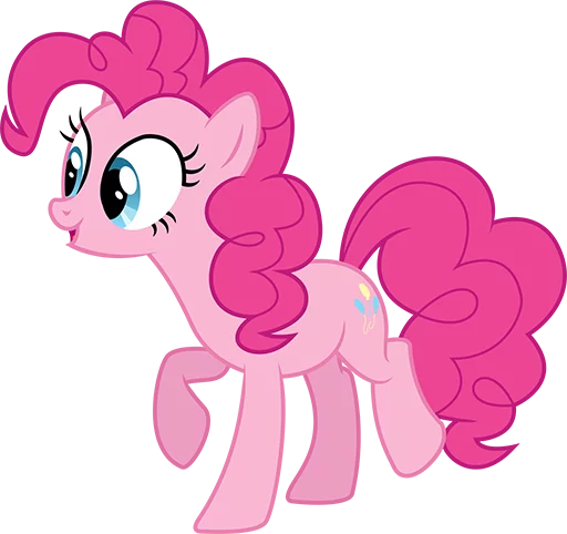 Стикерпак «Pinki Pie Pony» для Telegram — обложка
