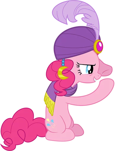😏 Стикер «Pinki Pie Pony» для Telegram