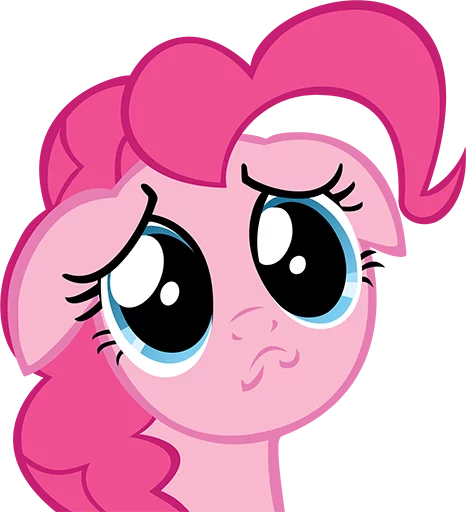 😟 Стикер «Pinki Pie Pony» для Telegram