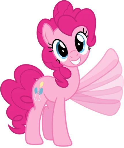 😃 Стикер «Pinki Pie Pony» для Telegram