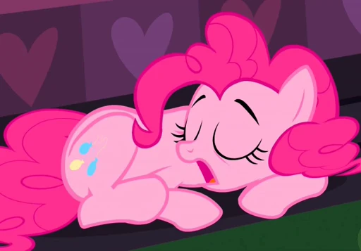 😴 Стикер «Pinkie Pie animated» для Telegram
