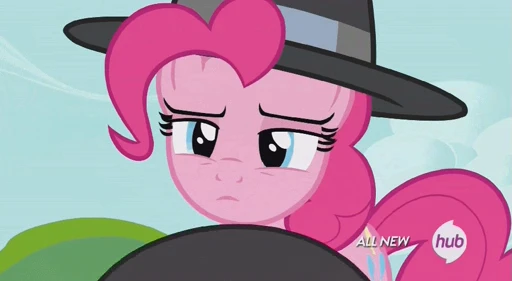 🤨 Стикер «Pinkie Pie animated» для Telegram