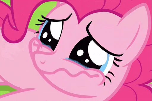 😭 Стикер «Pinkie Pie animated» для Telegram