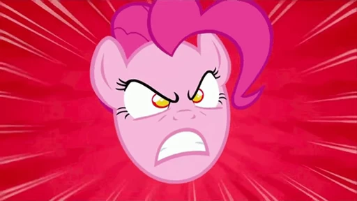 😡 Стикер «Pinkie Pie animated» для Telegram