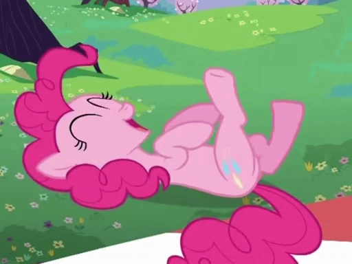 🤣 Стикер «Pinkie Pie animated» для Telegram