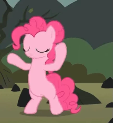 🎉 Стикер «Pinkie Pie animated» для Telegram