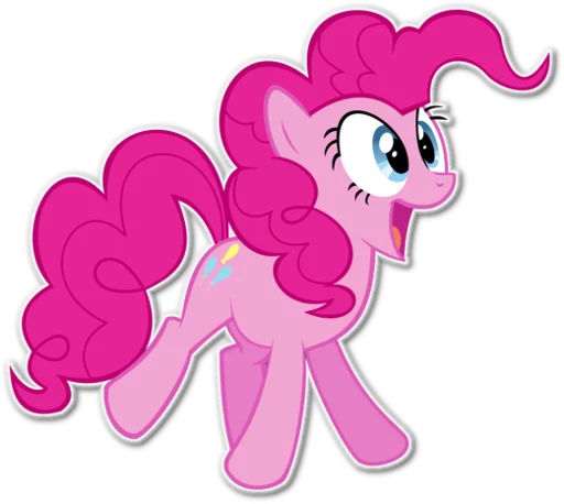 😃 Стикер «Pinkie Pie Division» для Telegram