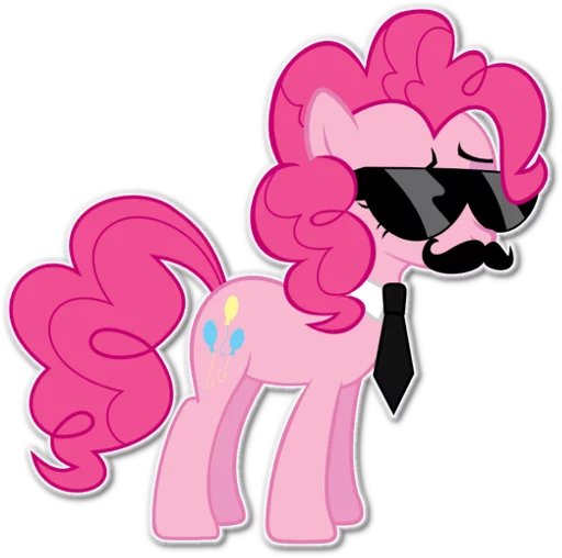 😎 Стикер «Pinkie Pie Division» для Telegram