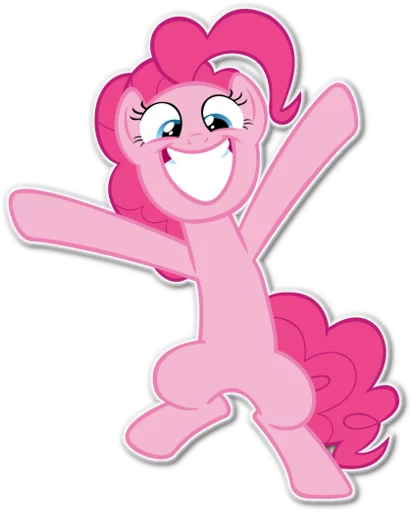 😂 Стикер «Pinkie Pie Division» для Telegram