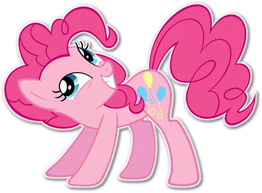 😏 Стикер «Pinkie Pie Division» для Telegram