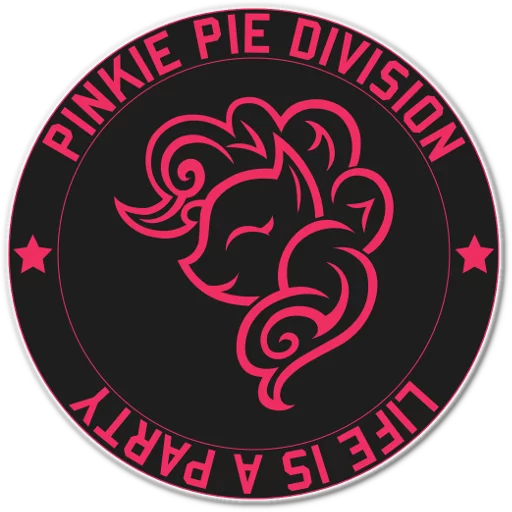 💎 Стикер «Pinkie Pie Division» для Telegram