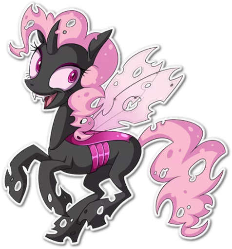 😈 Стикер «Pinkie Pie Division» для Telegram