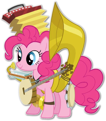 🎵 Стикер «Pinkie Pie Division» для Telegram